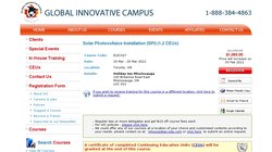 Solar Photovoltaics Installation (SPI) (1.2 CEUs) 2012