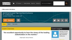 2nd European High Yield Bond Conference 2012 2nd European High Yield Bond Conference 2012