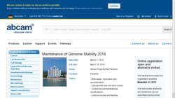 Maintenance of Genome Stability 2012 Maintenance of Genome Stability 2012