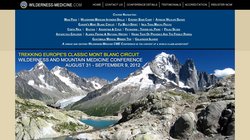 Trekking Europe`s Classic Mont Blanc Circuit Conference on Wilderness Medicine 2012