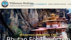 Bhutan For The Active Traveler Wilderness And Travel Medicine Conference 2012