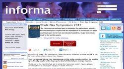 3rd annual Shale Gas Symposium 2012 3rd annual Shale Gas Symposium 2012