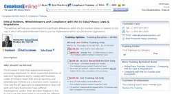 Ethical Hotlines, Whistleblowers and Compliance with the EU Data Privacy Laws & Regulations 2012