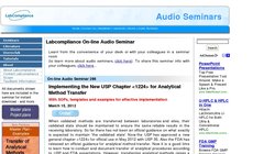Implementing the New USP Chapter <1224> for Analytical Method Transfer 2012