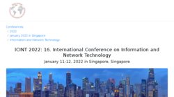 International Conference on Information and Network Technology - ICINT 2012
