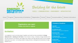 Energy Networks Conference 2012