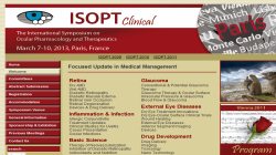 ISOPT Clinical 2013 - International Symposium on Ocular Pharmacology and Therapeutics