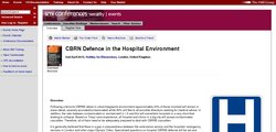 CBRN Defence in the Hospital Environment 2012 CBRN Defence in the Hospital Environment 2012