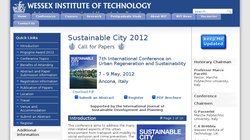 Sustainable City 2012