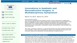 Innovations in Aesthetic and Reconstructive Surgery: A Multidisciplinary Symposium 2010