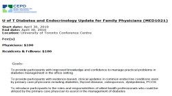 Diabetes and Endocrinology Update for Family Physicians