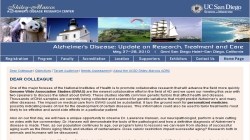 Alzheimer`s Disease: Update on Research, Treatment, and Care