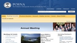 Pediatric Orthopaedic Society of North America (POSNA) Annual Meeting 2011