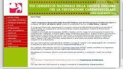 VIII Congress of the Italian Society of Cardiovascular Prevention (SIPREC)