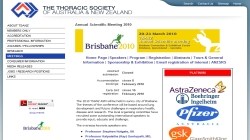 The Thoracic Society of Australia and New Zealand (TSANZ) Annual Scientific Meeting 2010