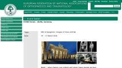 EFORT ExMEx Forum Berlin 2010