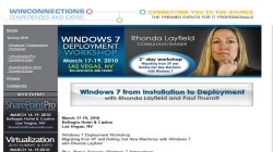 Windows 7 Deployment Workshop: Migrating from XP and Rolling Out New Machines with Windows 7