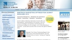 eMetrics Marketing Optimization Summit Munich 2010