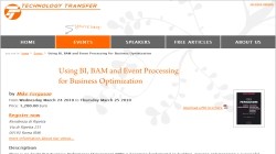 Using BI, BAM and Event Processing for Business Optimization