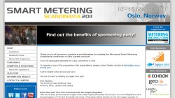 Smart Metering Scandinavia 2010 Smart Metering Scandinavia 2010