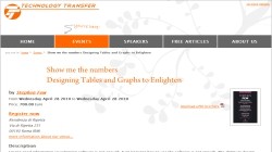 Show me the numbers Designing Tables and Graphs to Enlighten 2010