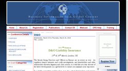 D&O Liability Insurance 2010