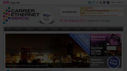 Carrier Ethernet World Americas 2013