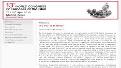 13th World Congress on Cancers of the Skin 2010