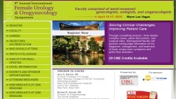 9th Annual International Female Urology and Urogynecology Symposium (FUUS) 2010