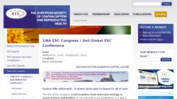 12th Congress of the European Society of Contraception and Reproductive Health (ESC 2012) 12th Congress of the European Society of Contraception and Reproductive Health (ESC 2012)
