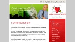 3rd Cardiovascular CT, Concord Conference 2010