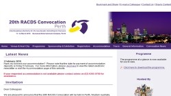 20th Convocation of The Royal Australasian College of Dental Surgeons