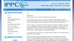 International Plasma Protein Congress - IPPC 2010