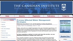 Process-Affected Water Management Strategies