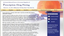 8th Annual In-House Counsel Forum on Government Regulation of Prescription Drug Pricing