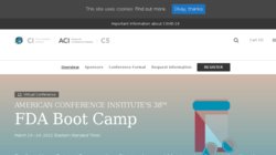 FDA Boot Camp 2010