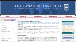 Institutional Liability for Sexual Assault and Abuse 2010