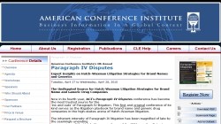Paragraph IV Disputes