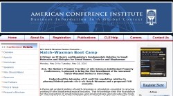 Hatch-Waxman Boot Camp