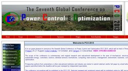 Global Conference on Power Control & Opimization - PCO 2010 Sarawak