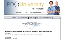PD University for Nurses  Newport Beach 2010