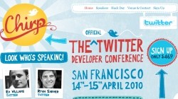 The Twitter Developer Conference 2010