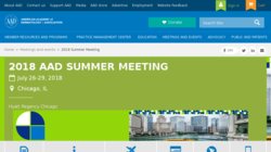 Summer (Academy) Meeting of the American Academy of Dermatology 2010