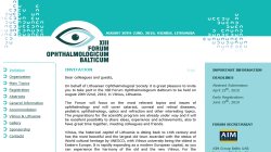XIII Forum Ophthalmologicum Balticum (FOB 2010)