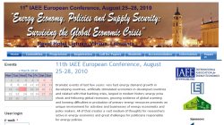 IAEE European Conference 2010