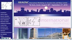 International Workshop on Acoustic Echo and Noise Control - IWAENC 2010