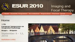 ESUR 2010 - 17th European Symposium on Urogenital Radiology