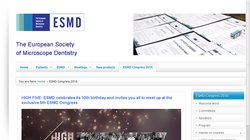 2nd congress of the European Society of Microscope Dentistry (ESMD 2010)