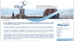 6th International Conference on the Tear Film & Ocular Surface: Basic Science and Clinical Relevance 2010