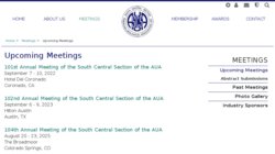 AUA South Central Section Annual Meeting